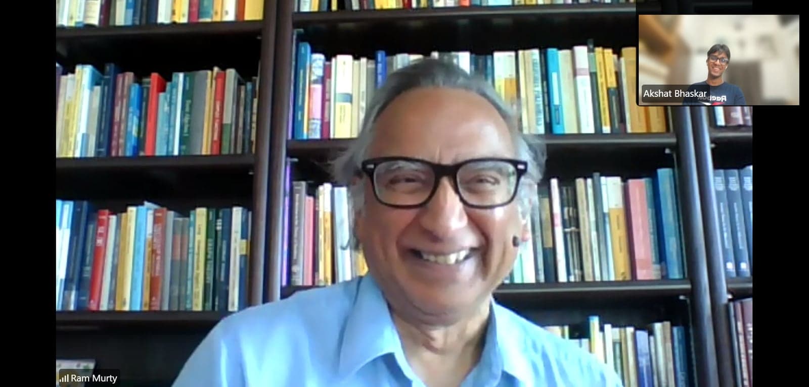 Akshat Bhaskar in conversation with Professor M. Ram Murty